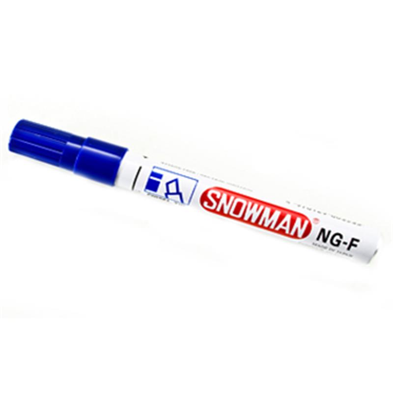 Markeerstift Snowman BLAUW, permanent