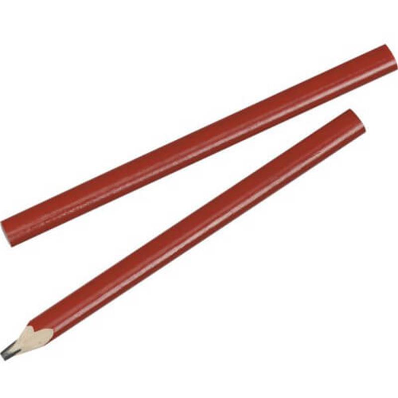 Timmermanspotlood vlakovaal 12x8, 24 cm