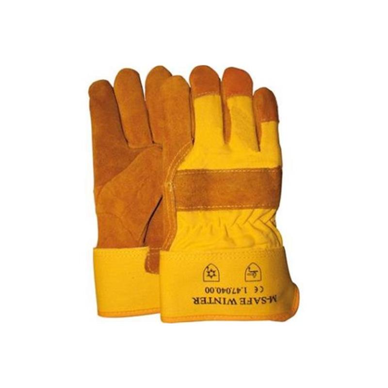 Winterwerkhandschoen gevoerd