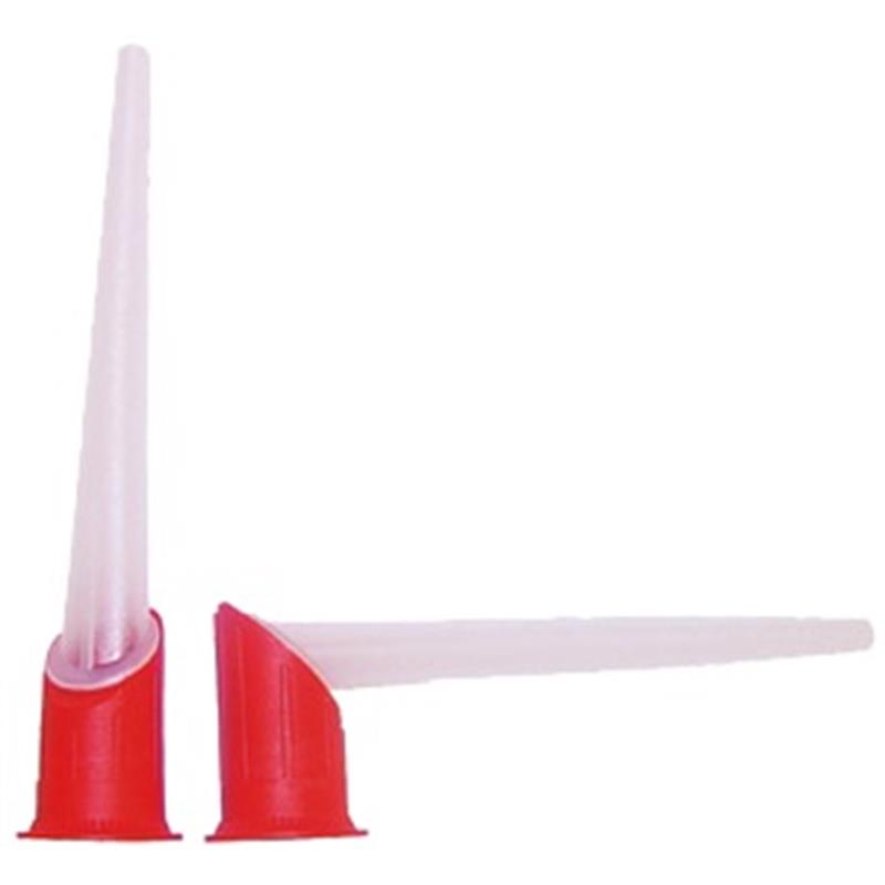 Flexibele spuitmondjes tbv kit/tixophalte kokers