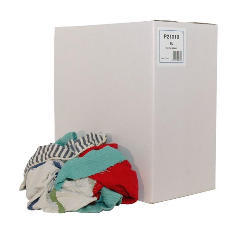 Poetsdoeken bont 10kg/ds