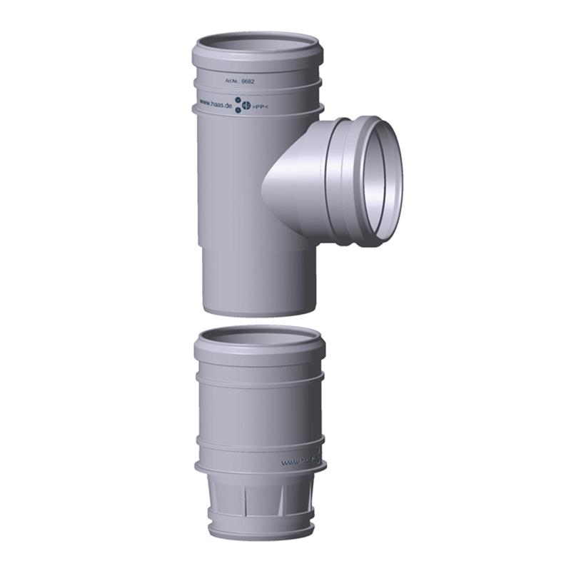 OHA Schuifmof DN 110, boven, TARA