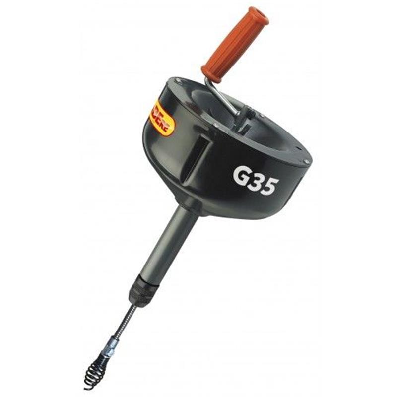 Rioolontstoppingsveer G 35 Cabere. 8 mm x 7,5 mtr, hand/boor