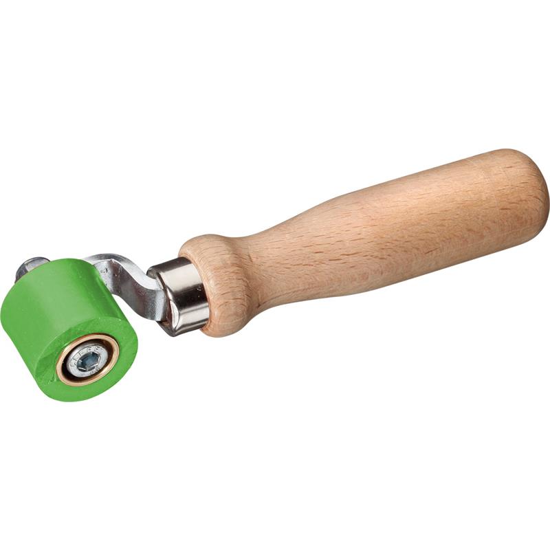 Aandrukrol silic. 45mm, dubbel gelagerd