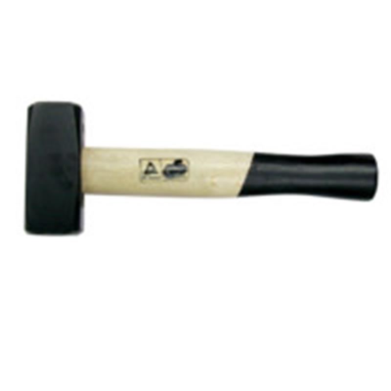 Vuist 1,5 kg, hickory steel, blank geslepen baan