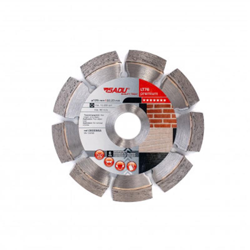 Diamant voegensnijder 125x8,0x22,23 premium