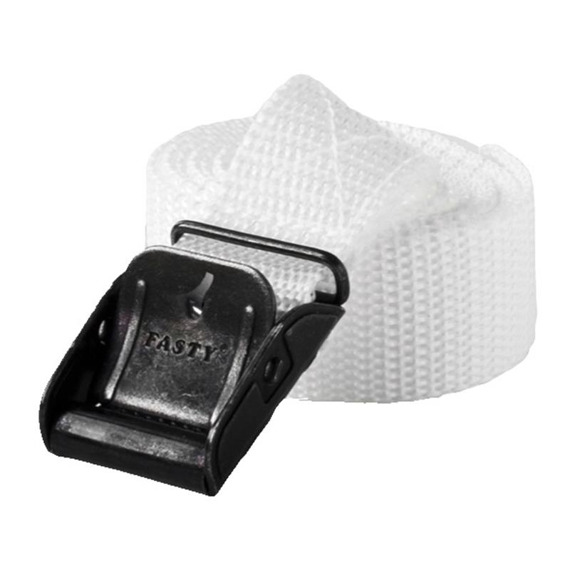 Fasty Spanband 1 mtr, wit