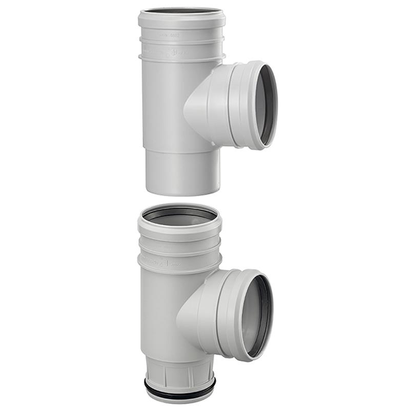 OHA Schuifmof DN 110, dubbel, LUKAS