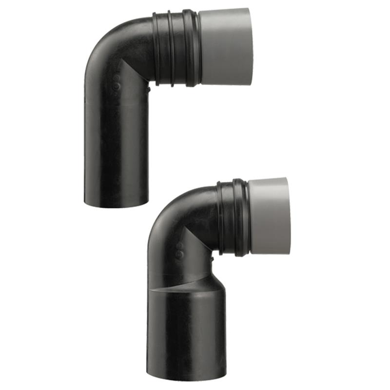 Wandcl.aansl.stuk 90° 90/90