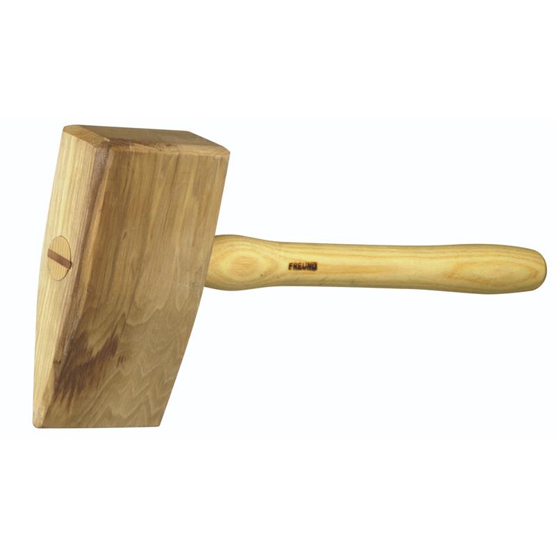 Hamer met wigvorm, recht, hout, Freund