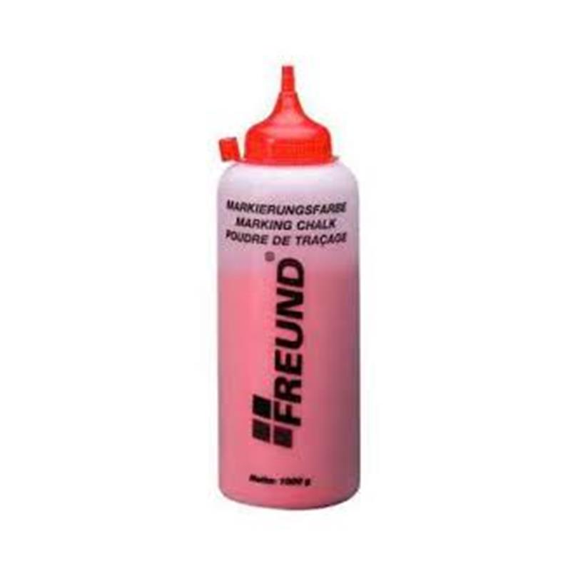 Slaglijn poeder, rood, 300 gram, FREUND