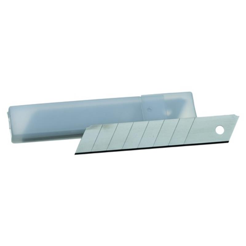 Afbreekmesjes 18mm breed, 10 per set