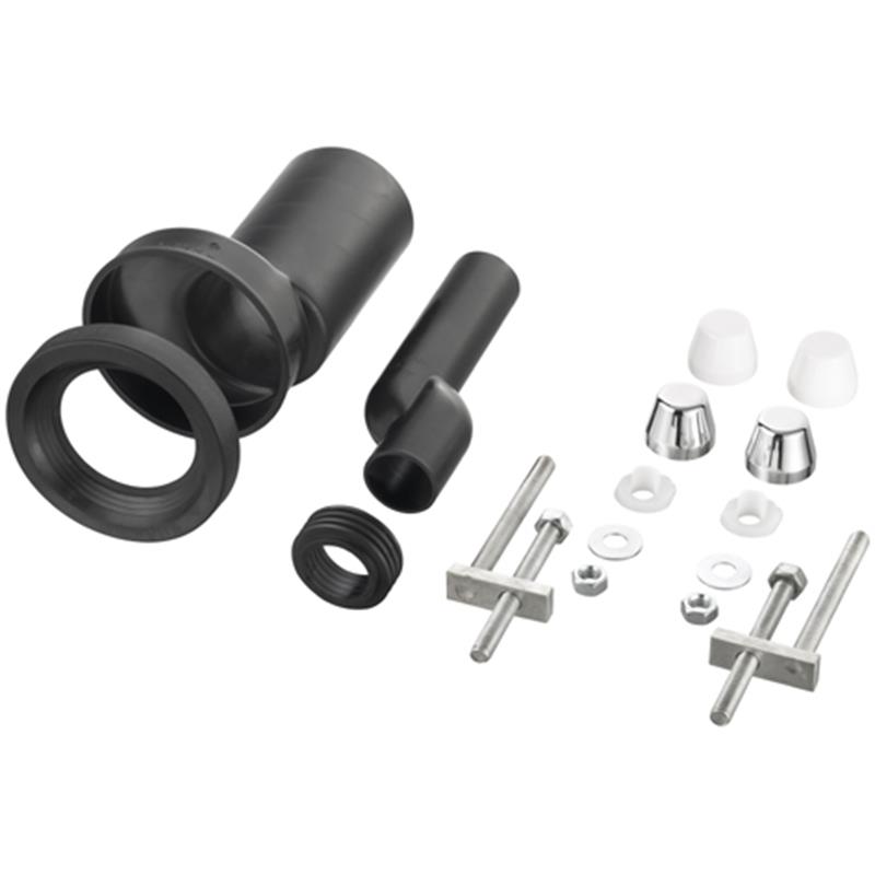 Wandcl.aansl.set L180 DN90/110 verhoogd